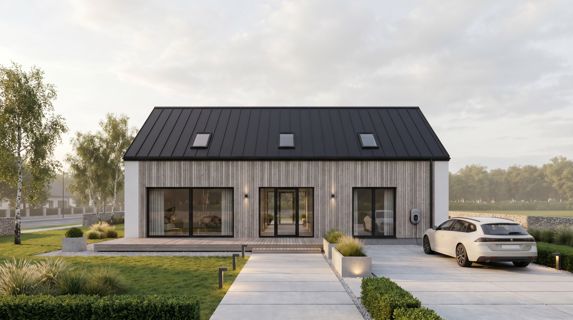 A modern Scandinavian home, filmed entirely from photos